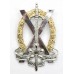 Tayforth University O.T.C. Anodised (Staybrite) Cap Badge