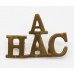 'A' Battery Honourable Artillery Company (A / H.A.C.) Shoulder Title