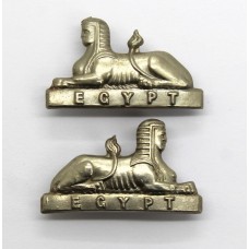 Pair of Manchester Regiment Collar Badges