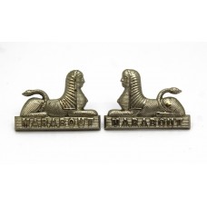 Pair of Dorset Regiment Collar Badges