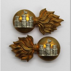 Pair of Royal Inniskilling Fusiliers Collar Badges