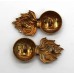 Pair of Royal Inniskilling Fusiliers Collar Badges