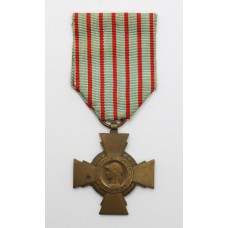 French WW1 Croix du Combattant Cross Medal