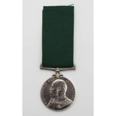 Edward VII Royal Naval Reserve Long Service & Good Conduct Medal - Seaman E. Roberts, Royal Naval Reserve