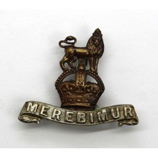 15th King's Hussars Collar Badge - King's Crown