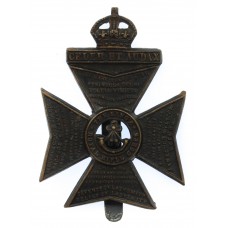King's Royal Rifle Corps (K.R.R.C.) Cap Badge - (King's Crown)