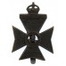 King's Royal Rifle Corps (K.R.R.C.) Cap Badge - (King's Crown)