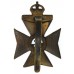 King's Royal Rifle Corps (K.R.R.C.) Cap Badge - (King's Crown)
