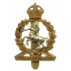 Royal Army Veterinary Corps (R.A.V.C.) Cap Badge - King's Crown