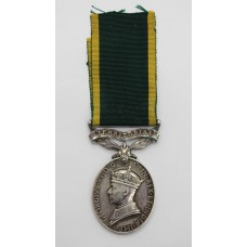 George VI Territorial Efficiency Medal - Spr. F.G. Webster, Royal Engineers