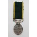 George VI Territorial Efficiency Medal - Spr. F.G. Webster, Royal Engineers