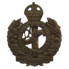 Queen's Own Dorset Yeomanry Cap Badge - King's Crown