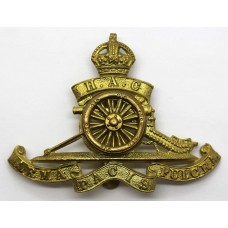 Honourable Artillery Company (H.A.C.) Artillery Cap Badge - King's Crown