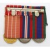 WW2 Canadian Volunteer Service Medal, War Medal and Canadian Forces Decoration Group of Three - S/Sgt. L.J. Green