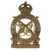 County of London Yeomanry (Sharpshooters) Cap Badge - King's Crown