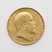 1910 M Edward VII 22ct Gold Full Sovereign Coin (Melbourne Mint)