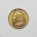 1887 Victoria 22ct Gold Shield Back Half Sovereign Coin