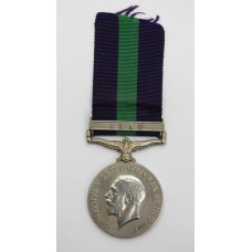 General Service Medal (Clasp - Iraq) - Sepoy Lachhman Singh, 45th Rattray's Sikhs