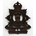 Royal Regiment of Canada Cap Badge - King's Crown