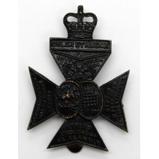 16th London Regiment (Queen's Westminster & Civil Service Rifles) Cap Badge - Queen's Crown