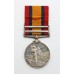 Queen's South Africa Medal (Clasps - Cape Colony, Paardeberg) - Serjt. J. Kerr, 2nd Bn. Lincolnshire Regiment - Wounded at Paardeberg 18/2/1900 and Died 14/3/1900