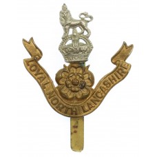 Loyal North Lancashire Regiment Cap Badge - King's Crown