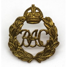 Royal Armoured Corps (R.A.C.) Cap Badge - King's Crown (1st Pattern)