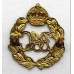 Royal Armoured Corps (R.A.C.) Cap Badge - King's Crown (1st Pattern)