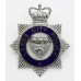 Leeds City Police Senior Officer's Enamelled Cap Badge - Queen's Crown