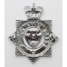 Leeds City Police Senior Officer's Enamelled Cap Badge - Queen's Crown