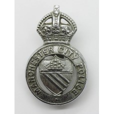 Manchester City Police Cap Badge - King's Crown