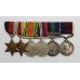 WW2, General Service Medal (Clasp - Arabian Peninsula) and RAF Long Service & Good Conduct Medal Group of Six - F.Sgt. H.H. Dudley, Royal Air Force