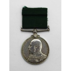 Edward VII Royal Naval Reserve Long Service & Good Conduct Medal - Seaman 1st Cl. H. Hobbs, Royal Naval Reserve