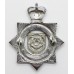 Leicester City Police Senior Officer's Enamelled Cap Badge - Queen's Crown