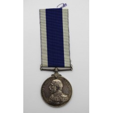 George V Royal Naval Long Service & Good Conduct Medal - C.C. Sellers, P.O., Royal Navy, HMS Vivid