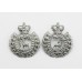 Pair of Berkshire Constabulary Collar Badges - Queen's Crown