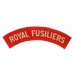 Royal Fusiliers (ROYAL FUSILIERS) WW2 Printed Shoulder Title