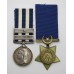 Egypt Medal (Clasps - Suakin 1885, Tofrek) and 1882 Khedives Star - Pte. J. Devine, 1st Bn. Royal Berkshire Regiment