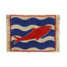 2nd Corps Silk Embroidered Cloth Formation Sign 