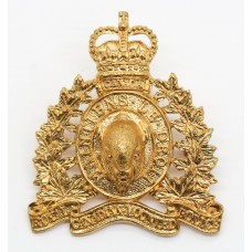 Royal Canadian Mounted Police (R.C.M.P.) Cap Badge - Queen's Crown