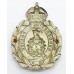 Huddersfield Police Wreath Helmet Plate - King's Crown