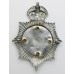 Huddersfield Police Helmet Plate - King's Crown