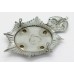 Huddersfield Police Helmet Plate - King's Crown