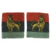 Pair of H.Q. British Troops Egypt Printed Formation Signs 