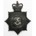 Kent Constabulary Night Helmet Plate - Queen's Crown