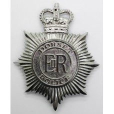 Dorset Police Helmet Plate - Queen's Crown