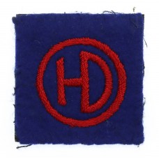 51st (Highland) Division Cloth Formation Sign