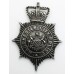 Manchester City Police Night Helmet Plate - Queen's Crown