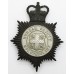 Durham County Constabulary Night Helmet Plate - Queen's Crown