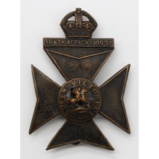 9th County of London Bn. (Queen Victoria's Rifles) London Regiment Cap Badge -King's Crown